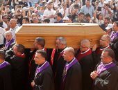 صور.. الآلاف يحضرون جنازة البطريرك المارونى السابق نصر الله صفير فى لبنان