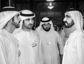 أحلام وديانا حداد يقدمان التهنئة لحاكم دبى لعقد قران أبنائه