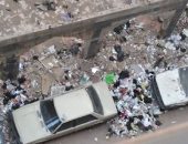 انتشار القمامة والأوبئة بشارع مسجد فلفل بمنطقة بشتيل يسبب مشكلة للأهالى 