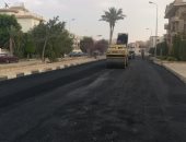 تطوير ورصف الطريق الرابع بين المنطقة الصناعية ومحور 30 يونيو ببورسعيد