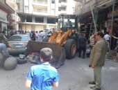 التحفظ على 30 حالة إشغال طريق فى حملة مكبرة شرق الإسكندرية