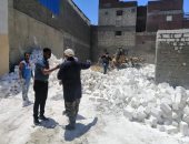 حملة للتصدى لأعمال البناء المخالف بالعامرية غرب الإسكندرية