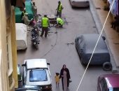 قارئ يستغيث بالمسئولين من وجود مخلفات صرف صحى بشارع عز الدين عمر بالهرم