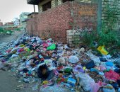 شكوى من تراكم القمامة بعزبة قنديل فى البحيرة