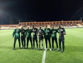 صور.. الزمالك يعاين ملعب مواجهة نهضة بركان وسط الصورة الجماعية للحكام