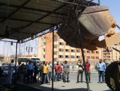 حملة لرفع الإشغالات وإيقاف أعمال بناء مخالف بالبساتين جنوب القاهرة