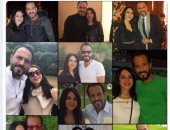 شاهد.. كيف احتفل يوسف الشريف وإنجى علاء بعيد زواجهما العاشر