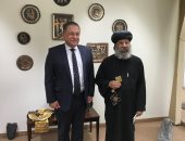صور.. سفير مصر بأستراليا يستقبل وفدا من الكنيسة للتهنئة بقدوم شهر رمضان