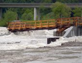 مصرع شخص وتعطل خطوط السكك الحديدية إثر فيضانات ناجمة عن أمطار غزيرة بألمانيا