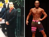 بسبب كسرة قلبه.. رجل يابانى يتحول إلى بطل كمال أجسام.. صور