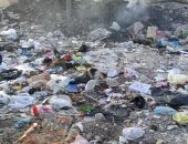 اضبط مخالفة.. تراكم القمامة على الطريق السريع "طنطا - الإسكندرية" الزراعى