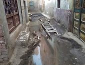 شكوى من تراكم مياه الصرف الصحى بقرية تطاي السنطة الغربية 