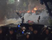 تجدد الاشتباكات فى إندونيسيا احتجاجا على نتيجة الانتخابات الرئاسية