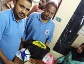 مسعف وسائق يسلمان 27  ألف جنيه عثرا عليها فى حادث تصادم ببنى سويف