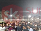 كاميرا سوبر كورة تسجل لحظات فتح ملعب الزمالك لتوزيع تذاكر مباراة نهضة بركان