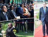 مصر تشارك فى مراسم تنصيب رئيس جنوب أفريقيا..رامافوزا يعرب عن تقديره لإيفاد مصر وفد رفيع المستوى.. وقادة ومسئولون أفارقة يشيدون بجهود السيسى من أجل تعزيز التعاون الأفريقى وحل المشكلات التى تواجه دول القارة.. صور