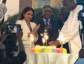 سفيرة مصر لدى السنغال تلقى كلمة الرئيس السيسى فى يوم أفريقيا