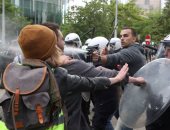 اشتباكات واعتقالات خلال مظاهرات السترات الصفراء فى بلجيكا