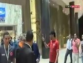 شاهد.. لاعبو نهضة بركان يتوجهون لبرج العرب استعدادًا لمواجهة الزمالك 