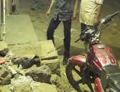 مياه الجيزة تستجيب لشكوى شارع المصطفى ببشتيل وتسحب مياه الصرف