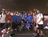 سفير مصر فى أنجولا يطمئن على بعثة "سلة" سموحة هاتفياً