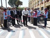رئيس جامعة عين شمس يفتتح أول مطب ثلاثى الأبعاد بالحرم الرئيسى (صور)