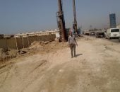 إصلاح كسر ماسورة 1000 م لمياه الشرب غرب الإسكندرية
