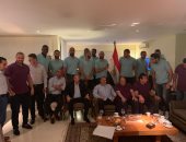 سفير مصر بأنجولا يحتفل ببعثة سموحة 