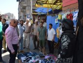 صور.. محافظ بورسعيد يوجه بتكثيف حملات إزالة الإشغالات بشارع محمد على