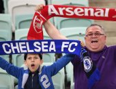 صور.. جماهير تشيلسي وارسنال تخطف الأنظار قبل نهائي الدوري الأوروبي