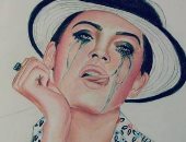 قارئة تشارك بمجموعة من اللوحات تبرز موهبتها فى الرسم واستخدام الألوان