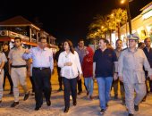 محافظ دمياط تفتتح مشروعات التنسيق الحضارى برأس البر