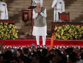 صور.. ناريندرا مودى يؤدى اليمين الدستورية كرئيس للوزراء فى الهند لولاية ثانية