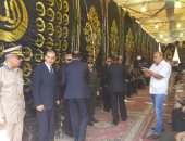 صور.. القيادات التنفيذية والشعبية يشاركون فى صلاة الجنازة على مدير أمن أسيوط 