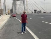 مدون إماراتى شهير يلتقط صورا من أعلى محور روض الفرج: سأدعم سياحة مصر 