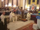 صور.. الكلدان الكاثوليك يحتفلون بختام الشهر المريمى بكنيسة سانت فانتيما