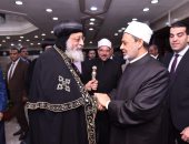 شيخ الأزهر من الكاتدرائية: الأديان والتقاليد تحمى مجتمعنا من الهلاك