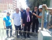 نائب السويس يعلن حل أزمة انقطاع المياه وزيادة عمليات التطهير بالمحافظة