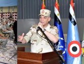 وزير الدفاع: تاريخ قواتنا الجوية حافل بالبطولات التى سطرها نسور مصر