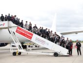 ليفربول يصل إنجلترا بعد التتويج بلقب دوري ابطال اوروبا.. صور