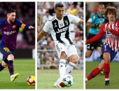 ميسى ورونالدو أعلى اللاعبين حصولاً على الأجور الشهرية فى العالم.. صور 