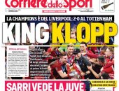 محمد صلاح وأوريجي فرحة ليفربول.. الصحافة الإيطالية تحتفل بملك أوروبا