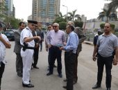 صور.. محافظ الجيزة يتفقد ساحات صلاة العيد بـ 8 أحياء