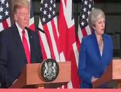 مسؤول بريطانى: ماى وترامب لا يعتزمان بحث الخلاف الدبلوماسى المتصاعد بينهما