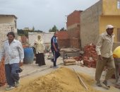 حملة لازالة التعديات على الأراضى الزراعية غرب الاسكندرية.. صور