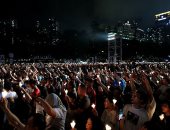 صور.. ألاف الصينيين يحتشدون لإحياء الذكرى الـ30 لأحداث تيانانمين 