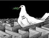 كاريكاتير الصحف السعودية.. صواريخ إيران تعكر صفو عيد الفطر 