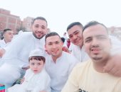 وإحنا مع بعض أحلى.. "معاذ" يشارك صور احتفاله مع أصدقائه بالعيد فى الشرقية