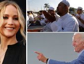 صور.. العالم هذا الصباح.. صلاة عيد الفطر فى جاكرتا الأندونيسية .. نجوم فيلم  "Dark Phoenix" فى حفل افتتاح العرض الأول بولاية لوس أنجلوس.. وجولة جون بايدن مرشح الرئاسة الأمريكية للعام 2020 فى نيوهامبشاير