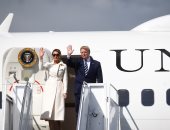ترامب وزوجته يغادران بريطانيا بعد زيارة رسمية استمرت ثلاثة أيام